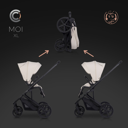 Cavoe Moi XL Wózek Spacerowy Ecru