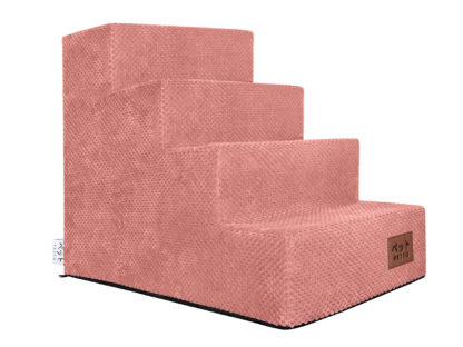 Petto Schodki Dla Psa Takai 4 Stopnie Ciemno Różowe