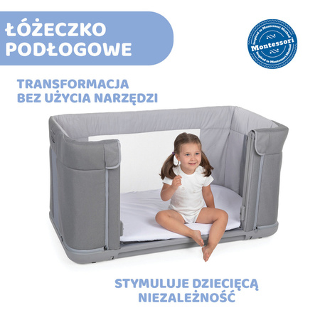 Chicco Next2Me Forever Łóżeczko Dostawne 3w1 do 22kg Almond