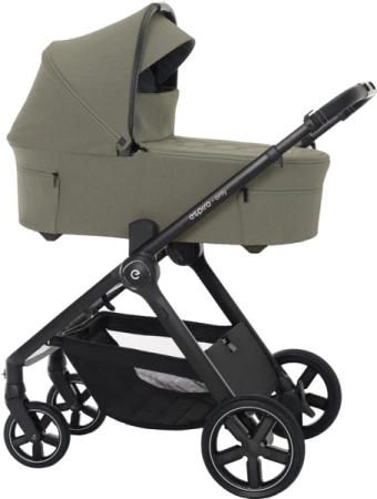 Espiro Only 2025 Wózek Głęboko-Spacerowy 404 Stylish Khaki