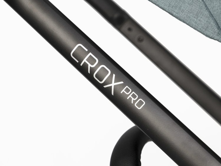 Euro-Cart Crox Pro - Wózek Spacerowy z Gondolą Miękką Mineral