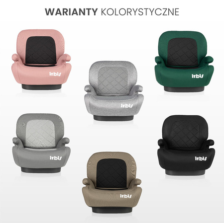 Caretero Irbis i-Size Fotelik Samochodowy 15-36 kg Pink
