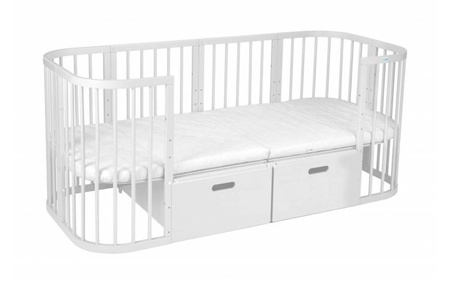 Waldin Szuflada do Łóżeczka 7w1 Biała