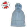 Lodger Czapeczka z wełny merino 100% niebieska Blue Fogg 6-12m
