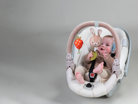 Taf Toys Muzyczny Pałąk z Króliczkiem – Zabawa i Rozwój w Podróży