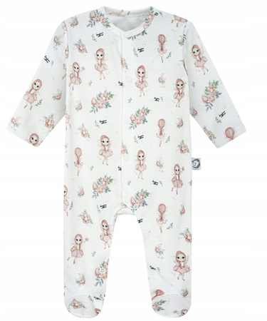 Bonjour Cherie Pajacyk Niemowlęcy Bawełna Rozmiar 68 (63 - 68 cm)