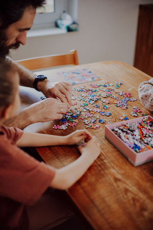 Mudpuppy Puzzle rodzinne Kwitnące kotki 500 elementów 8+