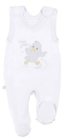 Newborn Śpiochy Dziecięce Białe 56