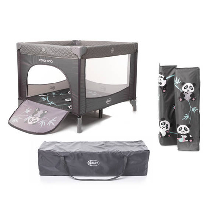 4Baby Colorado Kojec Dziecięcy Grey