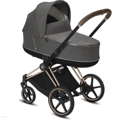 Cybex Priam 2.0 Lux Wózek Głęboki Rama Rose Gold Soho Grey