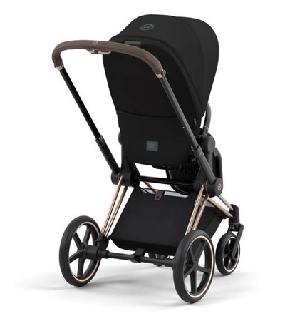 Cybex Priam 4.0 Wózek Głęboko-Spacerowy + Fotelik Samochodowy Cloud T 0-13kg Deep Black