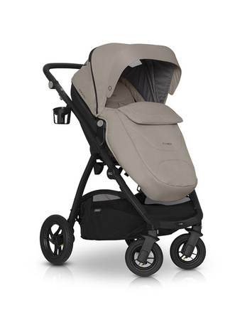 Easygo Optimo Wózek Dziecięcy Zestaw 2w1 Taupe