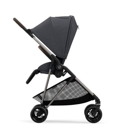 Cybex Melio New Wózek Spacerowy Rama Taupe Monument Grey