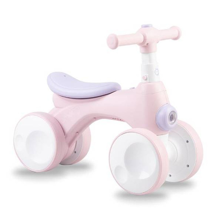 Momi Tobis Jeździk z Bańkami Światłem i Dżwiękiem Róż