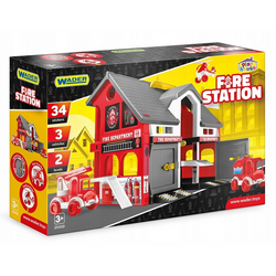 Wader Play House Remiza strazacka 37x30 cm