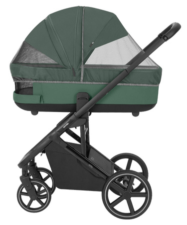 Carrello Alfa CRL-6522 Wózek Głęboko-Spacerowy 2w1 + Britax Romer Baby-Safe Pro Fotelik Samochodowy 0-13kg + Baza