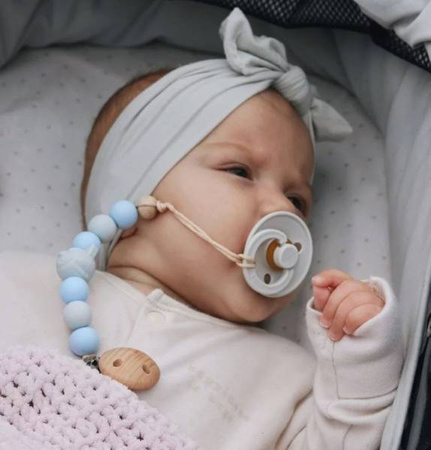 Nibbling Zawieszka Eko Drewniana Pantera Niebieska