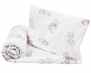 Bonjour Cherie Pościel do łóżeczka 2 el poszewki bawełna Venus Bonjour 120x90 ,40x60 cm