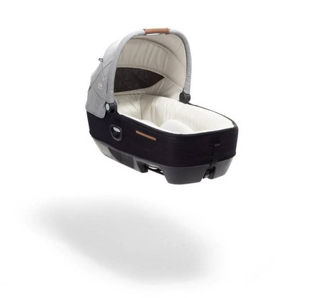 Joie Signature Calmi R129 Gondola z Możliwością Montażu W Samochodzie Carbon + Joie i-Base Encore Baza Obrotowa