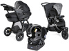 Chicco Trio Activ3 Wózek Wielofunkcyjny 3w1 Jet Black