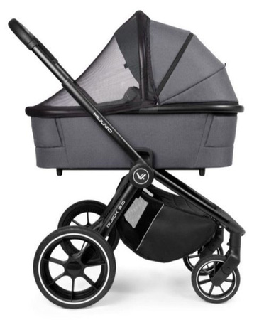Muuvo Quick 3.0 Gondola XL Black Chrome Do Wózka Steel Grey