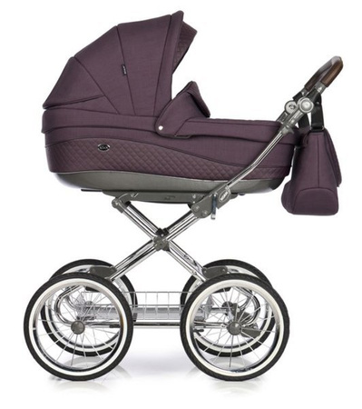 Roan Emma Wózek Głęboko-Spacerowy 2w1 E95 \ Pompowane 14"