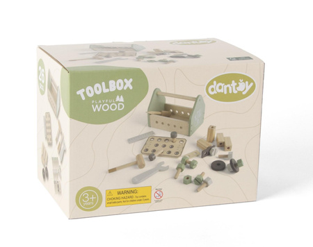 Dantoy Drewniana skrzynka z narzędziami