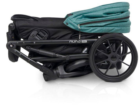 Riko Nuno Pro Wózek Głęboko-Spacerowy 2w1 z Miękką Gondolą Lagoon