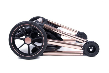 Zokky Ozz Wózek Głęboko-Spacerowy 2w1 Soft Black