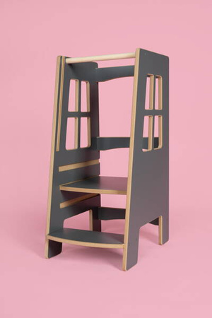 Tupti.wood Kitchen Helper Extra Safe Pomocnik Kuchenny Szary