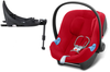 Cybex Aton B I-Size Fotelilk Samochodowy 0-13 kg Dynamic Red + Cybex Baza M