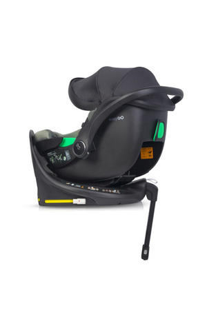 Easy Go Buz Pro Fotelik Samochodowy z Obrotową Bazą ISOFIX 0-13 kg Greener