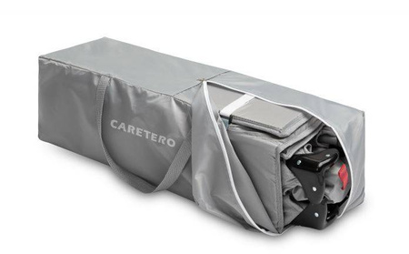 Caretero Basic Łóżeczko Turystyczne Grey