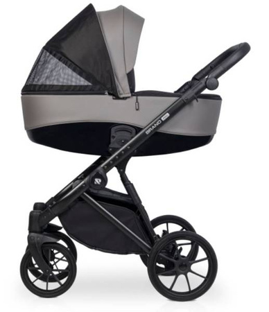 Riko Brano Pro Wózek Głęboko-Spacerowy 2w1 Anthracite