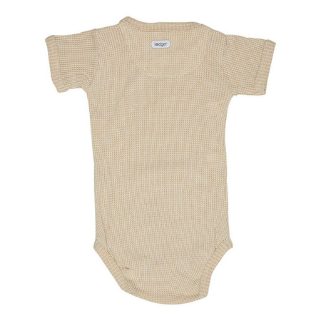 Lodger Body kopertowe niemowlęce krótki rękaw bawełniane beżowe Ciumbelle Ivory r. 68