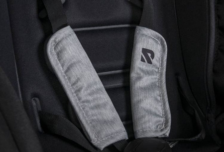 Riko Nuno Pro Wózek Głęboko-Spacerowy 2w1 z Miękką Gondolą Grey Fox