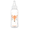 Canpol babies Butelka standardowa 250 ml CUTE ANIMALS pomarańczowa