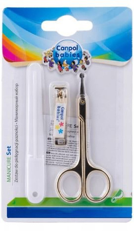 Canpol Zestaw: Nożyczki, Cążki, Pilniczek 9/809