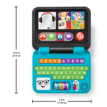Fisher Price Edukacyjny Laptop porozmawiajmy HHX33