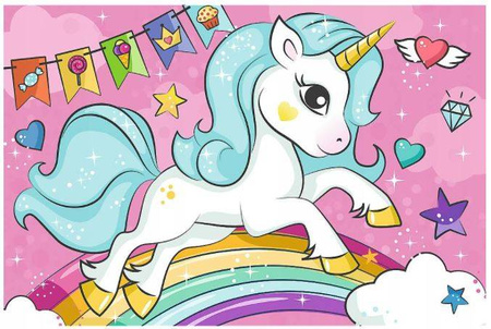 Trefl Puzzle 24 el Maxi Słodki Jednorożec