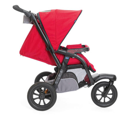 Chicco Trio Activ3 Wózek Wielofunkcyjny 3w1 Red Berry