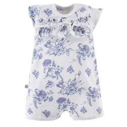 Eevi Rampers Botanic Biały Druk 86cm