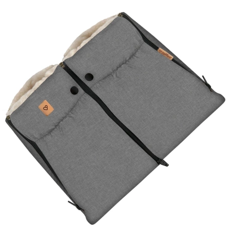 Zaffiro Mufka do Wózka Scandi Light Grey