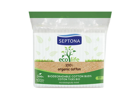 Septona Ecolife Patyczki Kosmetyczne 100 szt.