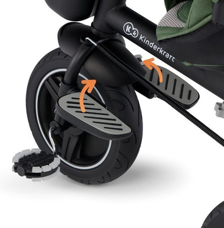 Kinderkraft Spinstep Rowerek Trójkołowy Platinium Grey