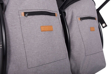 Easy Go Duo Comfort Wózek Spacerowy Bliźniaczy Denim 03