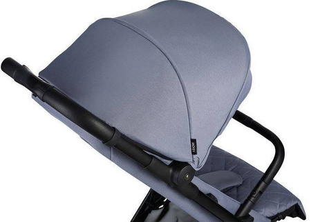 Easywalker Jackey Kompaktowy Wózek Spacerowy z Torbą Transportową Pebble Grey