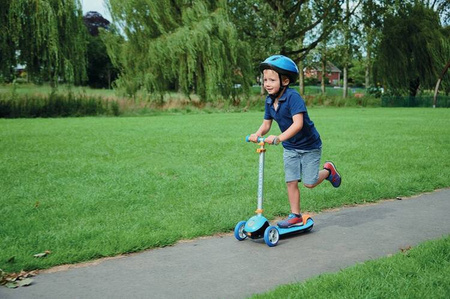 Trunki Składna Hulajnoga Duża Niebieska