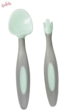 B.Box Pierwsze sztućce dla niemowląt Pistachio