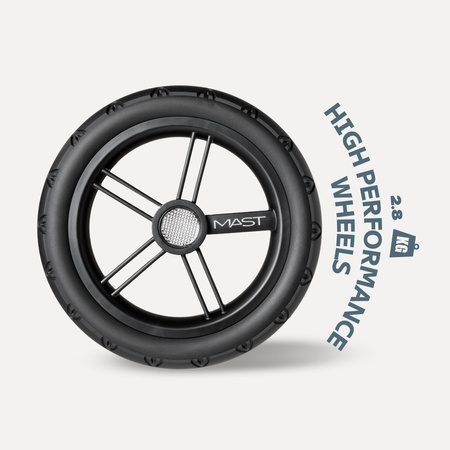 Mast Swiss Design M4x Plus Wózek Spacerowy Koła HP Glacier Lake